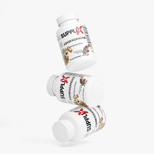 SUPPLI-X Ashwagandha Premium mit Schwarzpfeffer - Suppli-X Fuel Your Edge