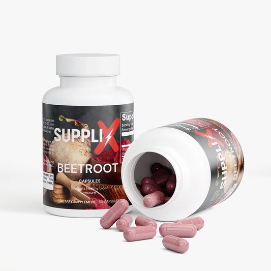 SUPPLI-X Bio-Rote-Bete Kapseln - Suppli-X Fuel Your Edge