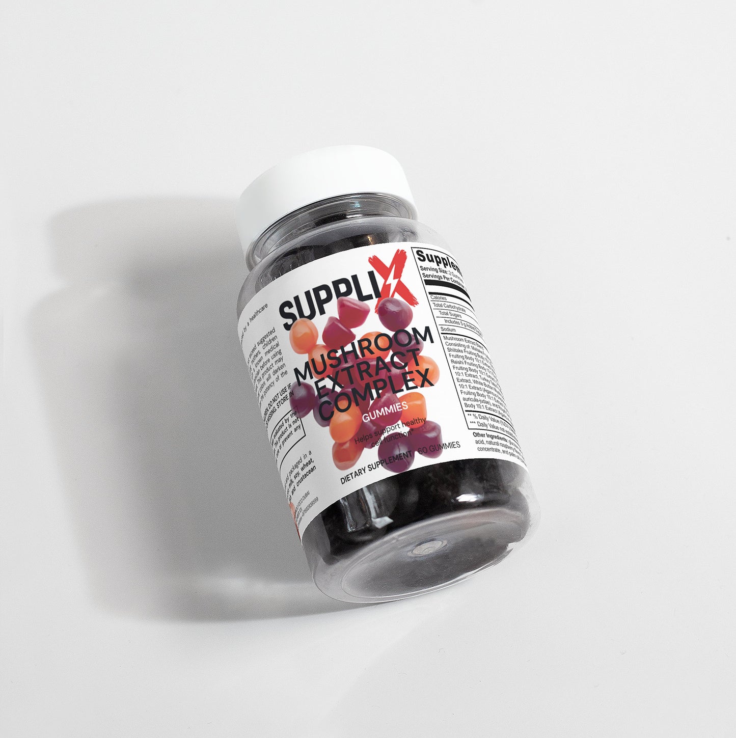 SUPPLI-X Mushroom Extract Complex Gummies - Suppli-X Fuel Your Edge