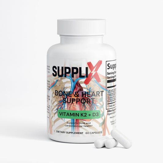 SUPPLI-X Bone & Heart Support - Suppli-X Fuel Your Edge
