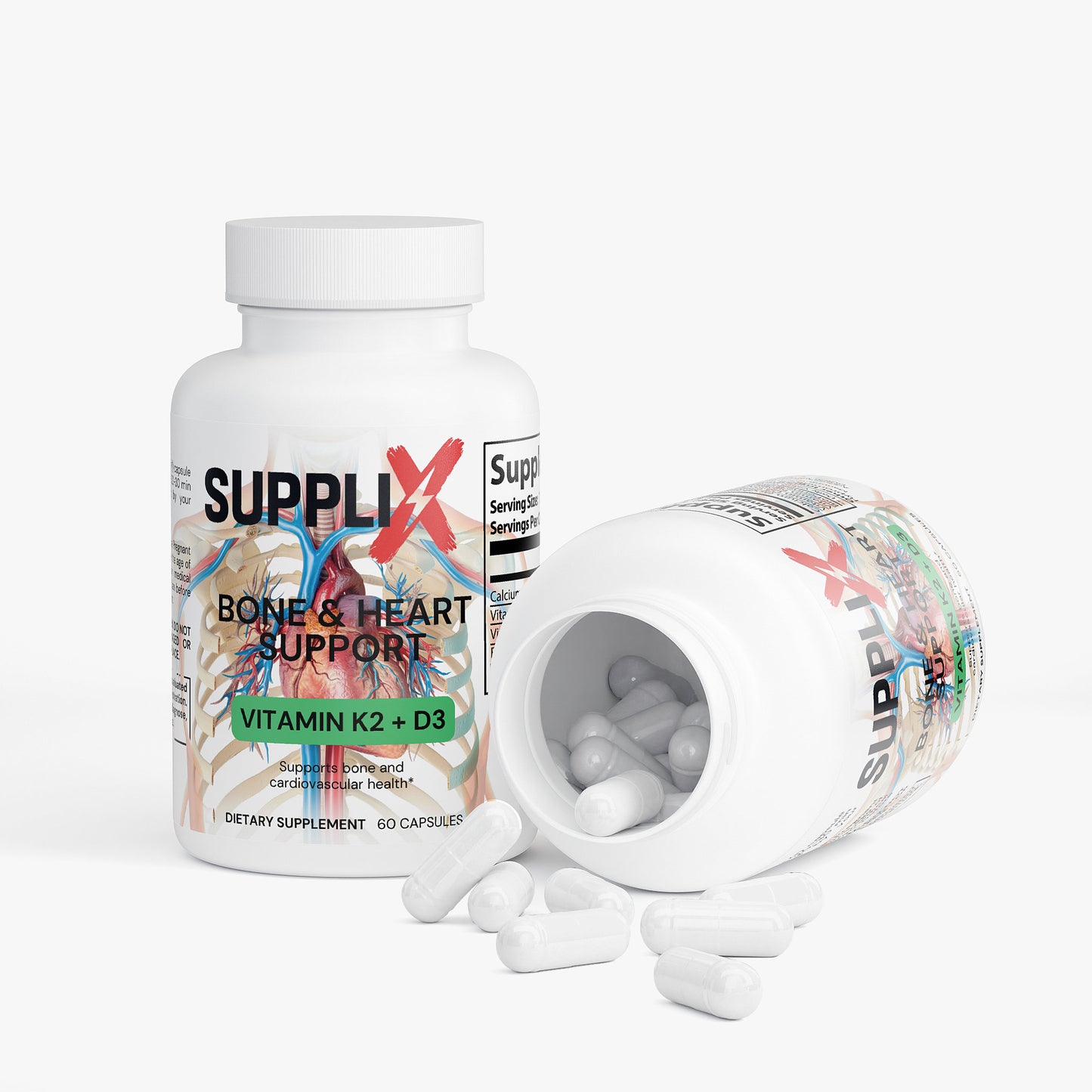 SUPPLI-X Bone & Heart Support - Suppli-X Fuel Your Edge