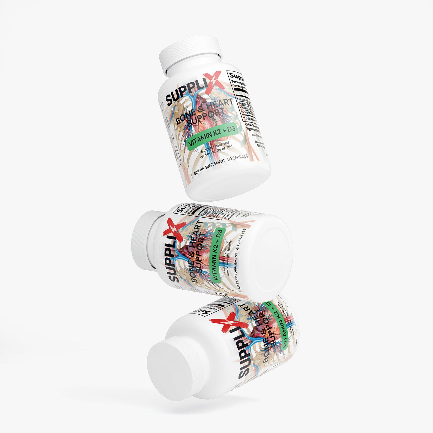 SUPPLI-X Bone & Heart Support - Suppli-X Fuel Your Edge