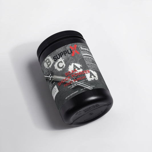SUPPLI-X BCAA 2:1:1 mit L-Glutamin – Fruit Punch – 292g - Suppli-X Fuel Your Edge