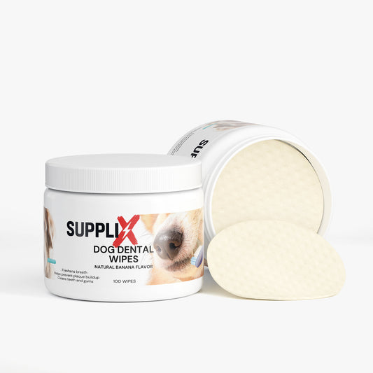 SUPPLI-X Premium Dental-Pflegetücher für Hunde - Suppli-X Fuel Your Edge