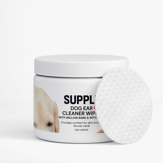 SUPPLI-X Premium Ohrreinigungstücher für Hunde - Suppli-X Fuel Your Edge