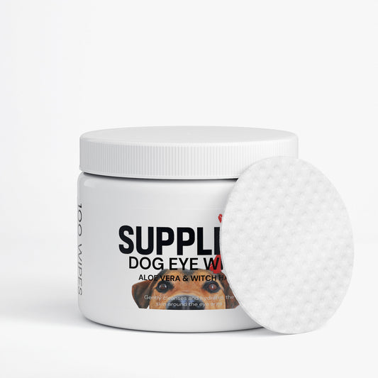 SUPPLI-X Premium Augenpflege-Tücher für Hunde - Suppli-X Fuel Your Edge