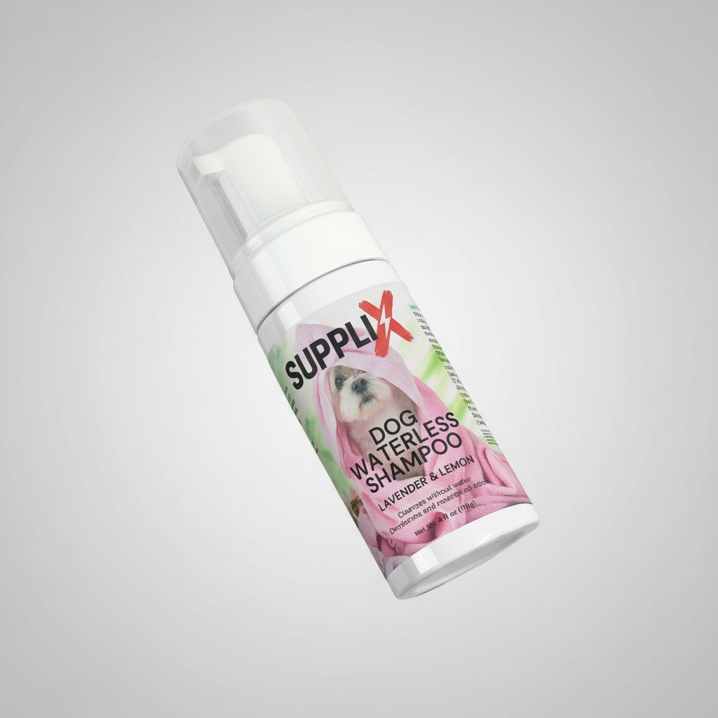 SUPPLI-X Premium Waterless Dog Shampoo - Suppli-X Fuel Your Edge