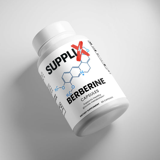 SUPPL-X Berberine Kapseln – 60 Kapseln - Suppli-X Fuel Your Edge