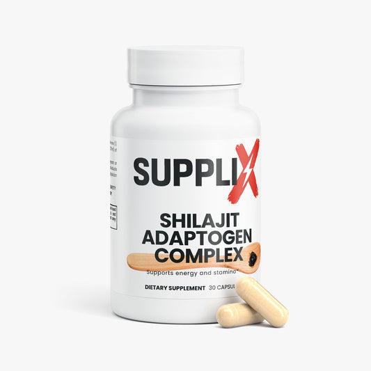 SUPPLI-X Shilajit Adaptogen Complex – energy and vitality supplement with fulvic acid
