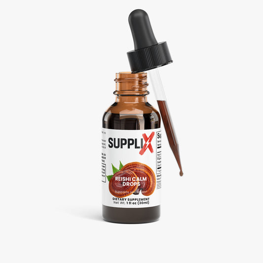 SUPPLI-X Reishi Calm Drops — Supplement Facts