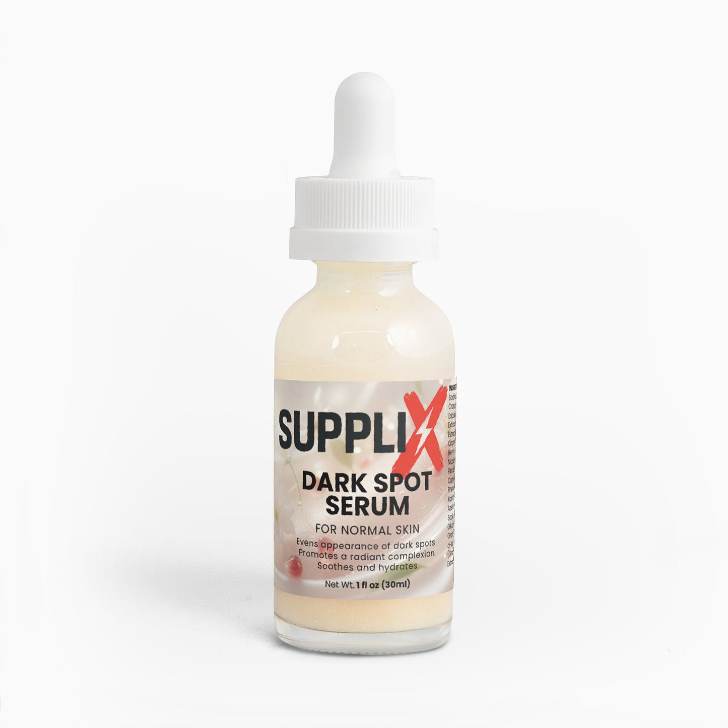 SUPPLI-X Dark Spot Serum | Brightening & Even Skin Tone | For Normal Skin | 2.9 oz