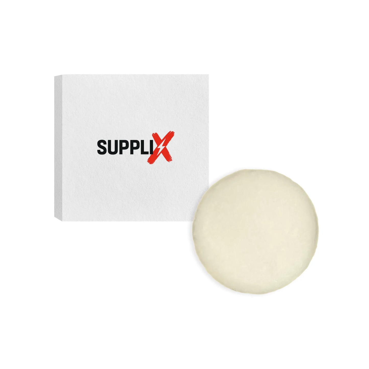 Luxurious SUPPLI-X Date Night solid conditioner bar infused with argan oil and cocoa butter, emitting rich wood and amber sce