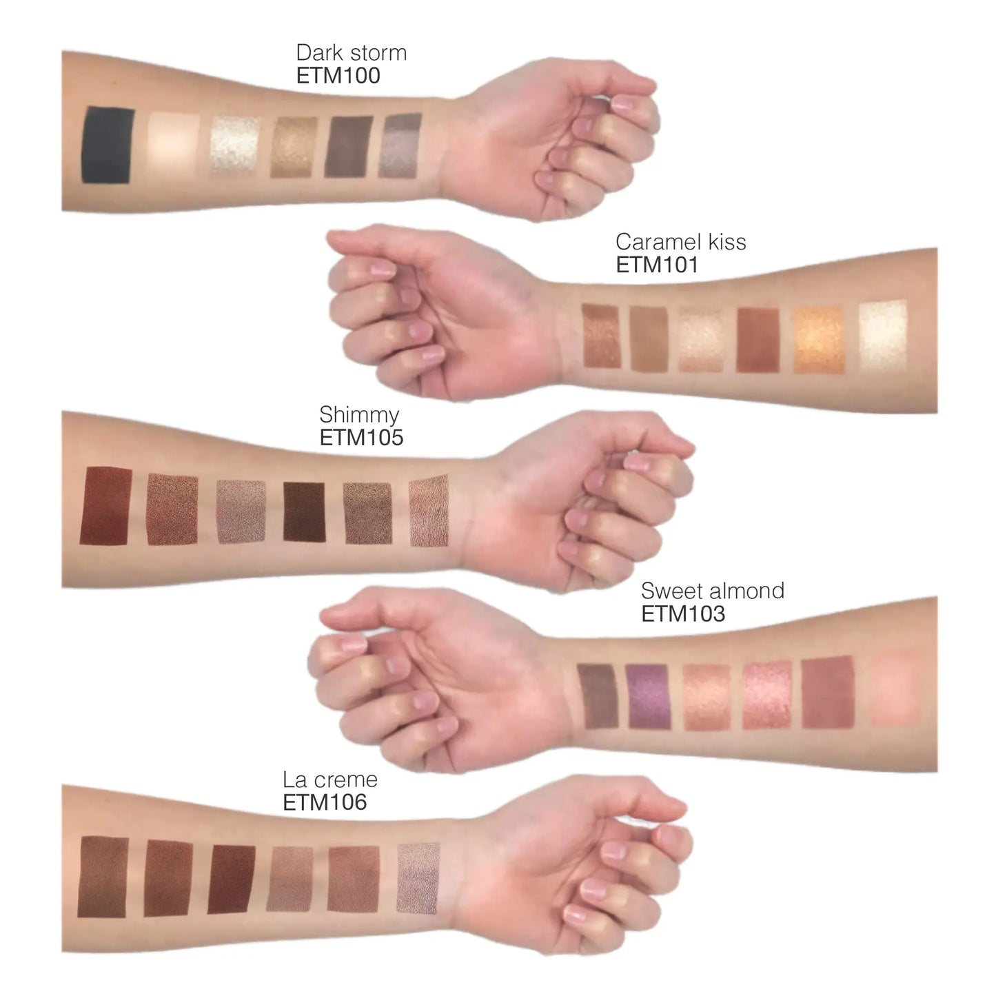 SUPPLI-X Eyeshadow Palette - Dark Storm — vegan eyeshadow palette