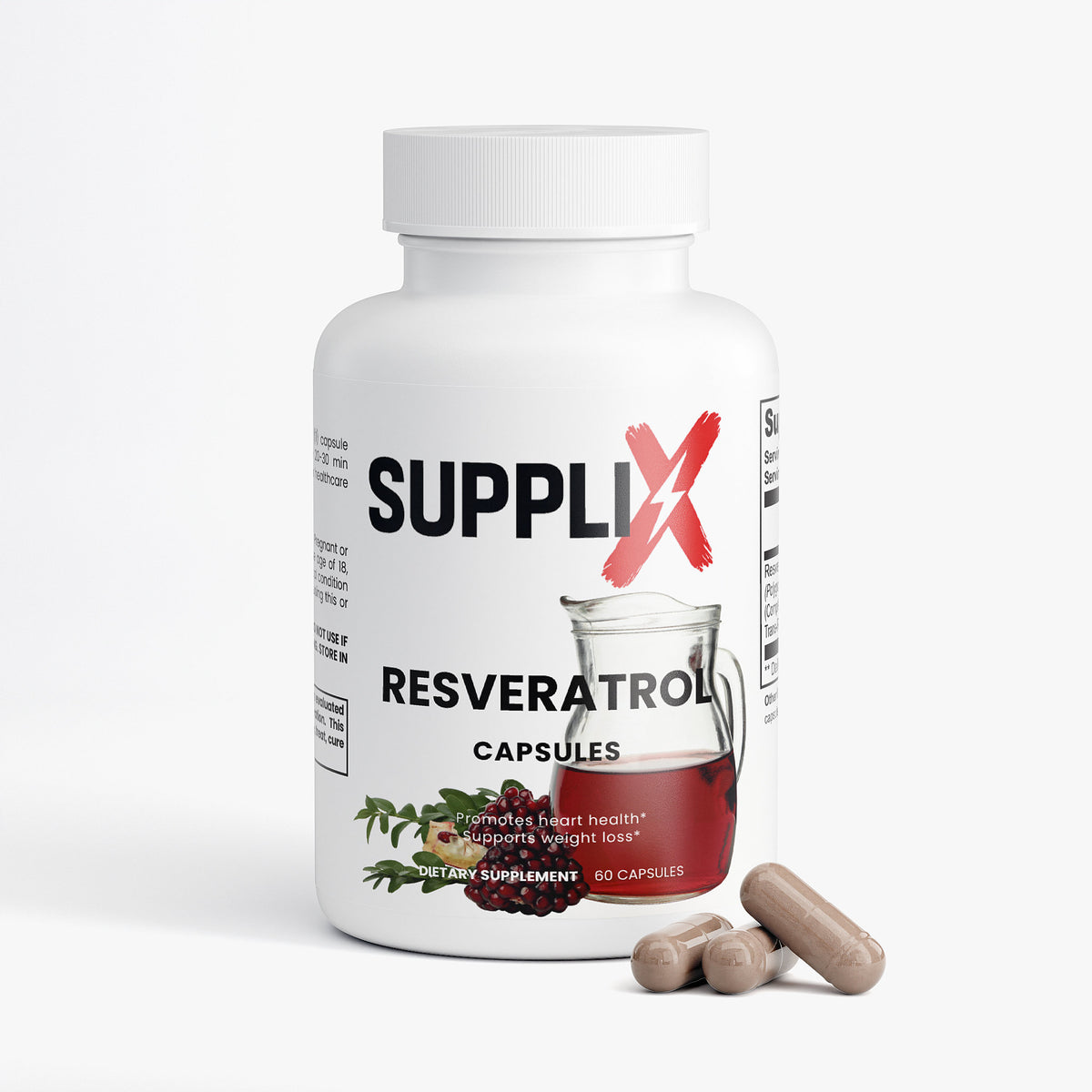 SUPPLI-X Trans-Resveratrol 600mg – photo 2