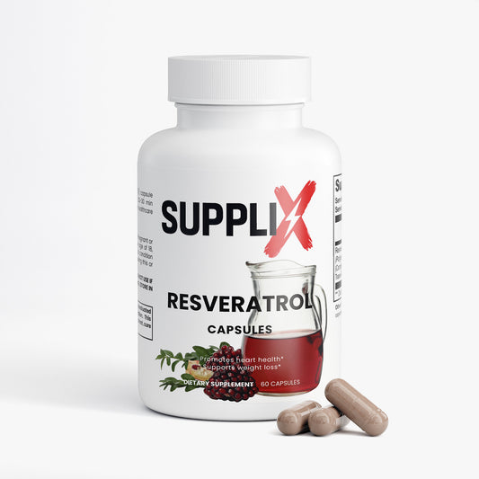 SUPPLI-X Resveratrol 50% 600mg