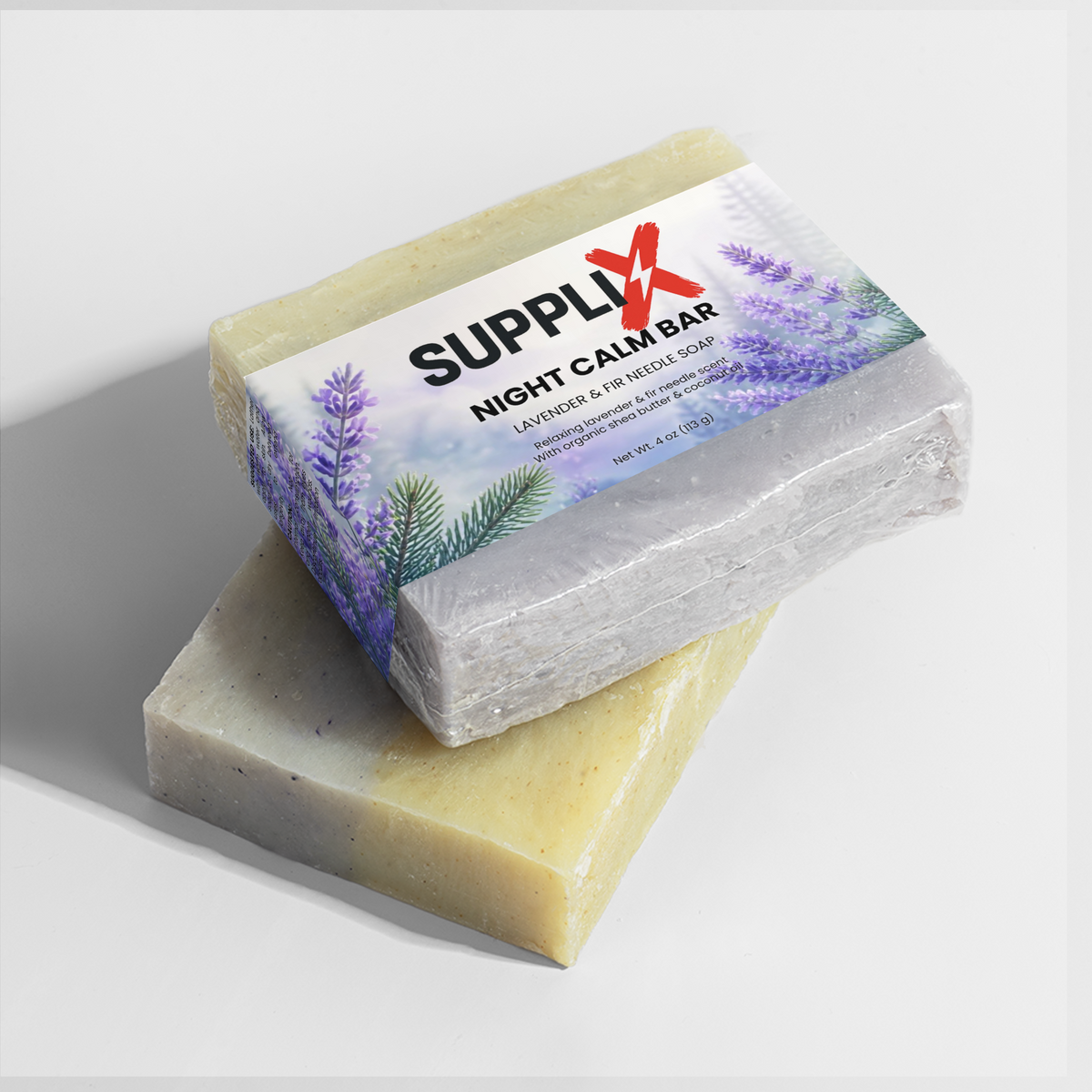 SUPPLI-X Night Calm Bar natural lavender soap – photo 4