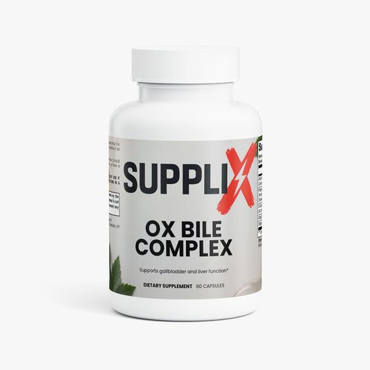 SUPPLI-X Ox Bile Complex capsules with DigeZyme and artichoke extract
