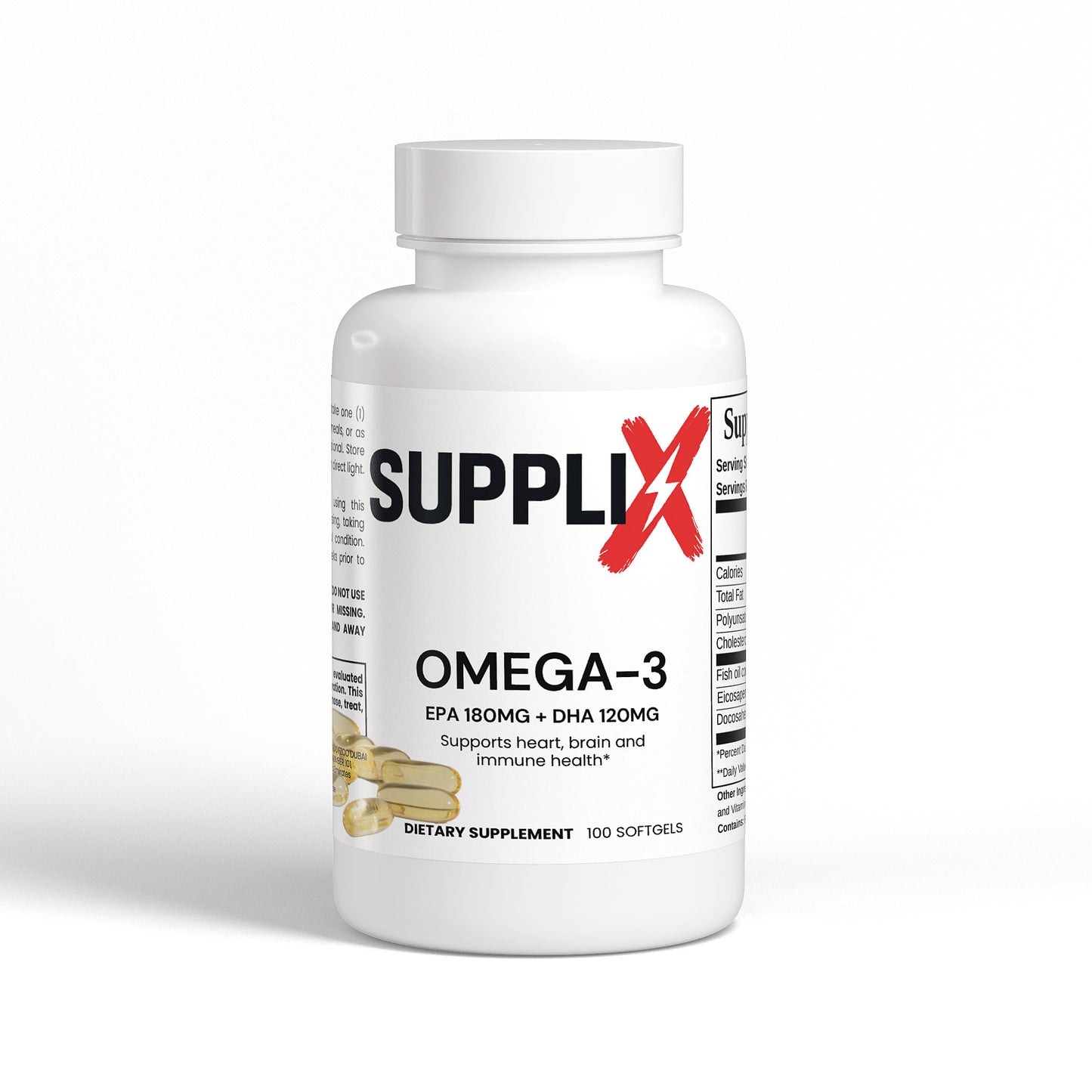 SUPPLI-X Premium Omega-3 Complex - Suppli-X Fuel Your Edge