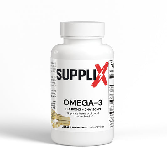 SUPPLI-X Premium Omega-3 Complex - Suppli-X Fuel Your Edge