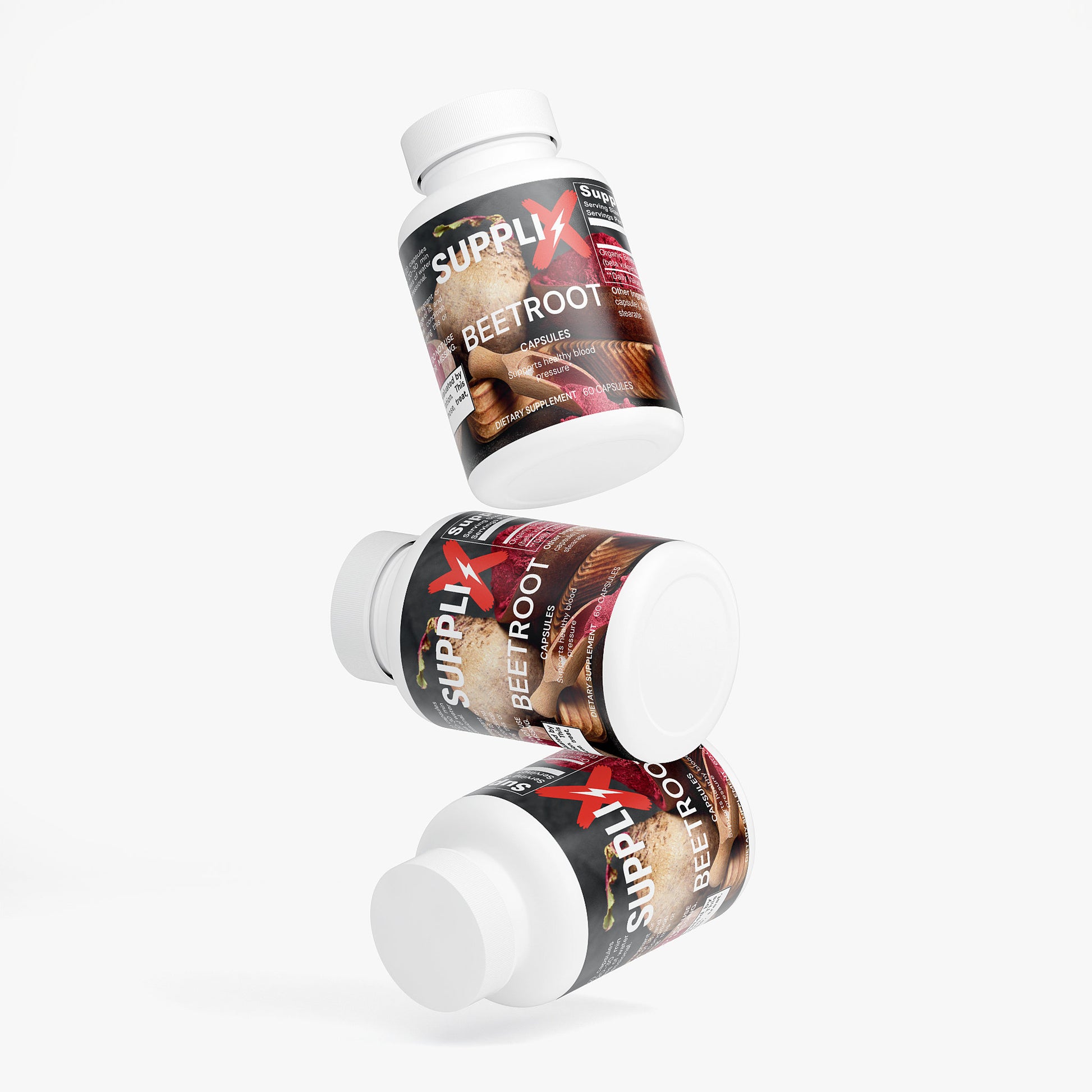 SUPPLI-X Bio-Rote-Bete Kapseln - Suppli-X Fuel Your Edge