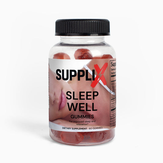 SUPPLI-X Sleep Well Gummies - Suppli-X Fuel Your Edge