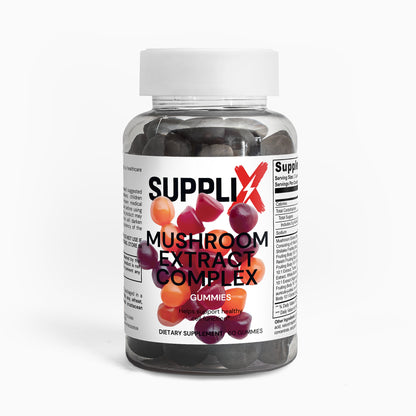 SUPPLI-X Mushroom Extract Complex Gummies - Suppli-X Fuel Your Edge