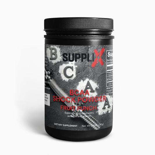 SUPPLI-X BCAA 2:1:1 mit L-Glutamin – Fruit Punch – 292g - Suppli-X Fuel Your Edge