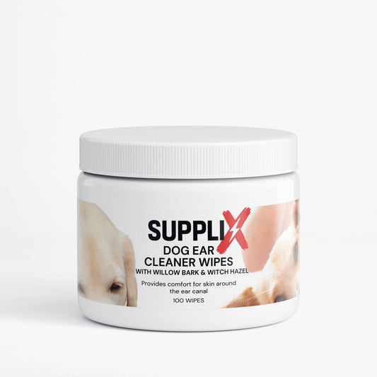SUPPLI-X Premium Ohrreinigungstücher für Hunde - Suppli-X Fuel Your Edge