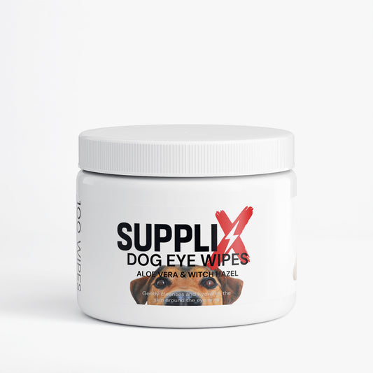 SUPPLI-X Premium Augenpflege-Tücher für Hunde - Suppli-X Fuel Your Edge