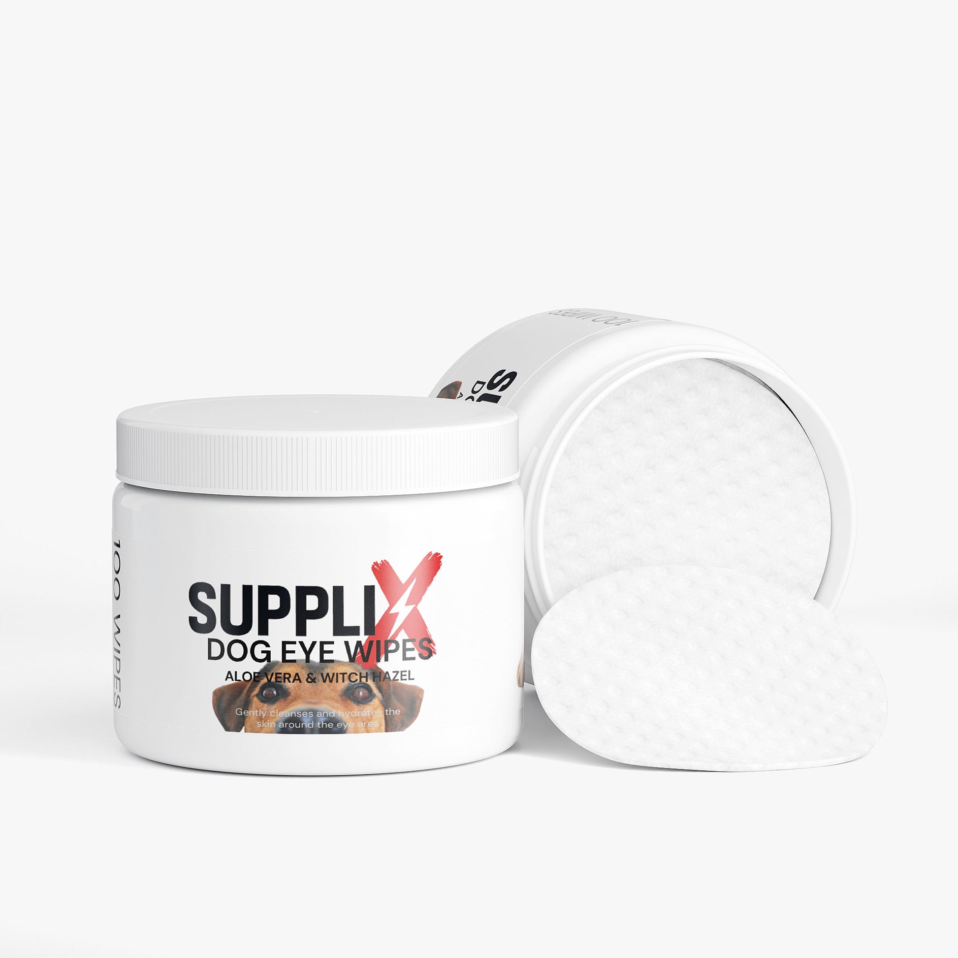 SUPPLI-X Premium Augenpflege-Tücher für Hunde - Suppli-X Fuel Your Edge