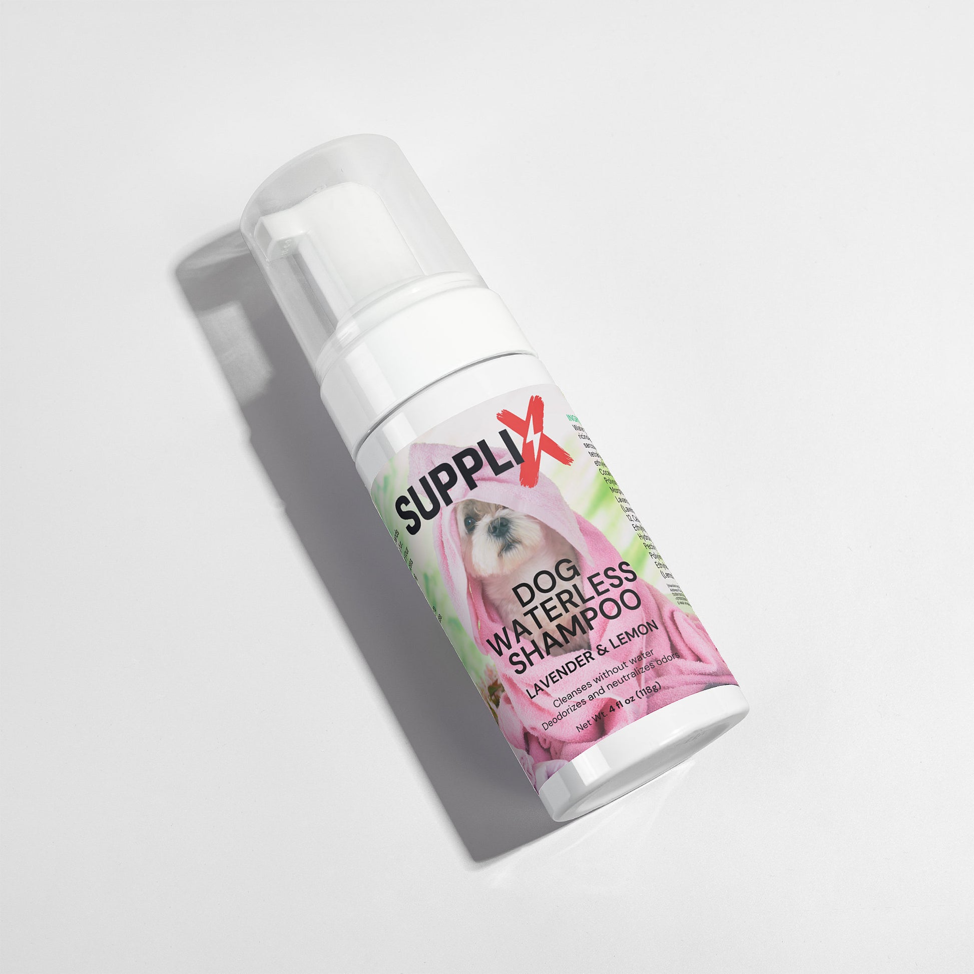 SUPPLI-X Premium Waterless Dog Shampoo - Suppli-X Fuel Your Edge