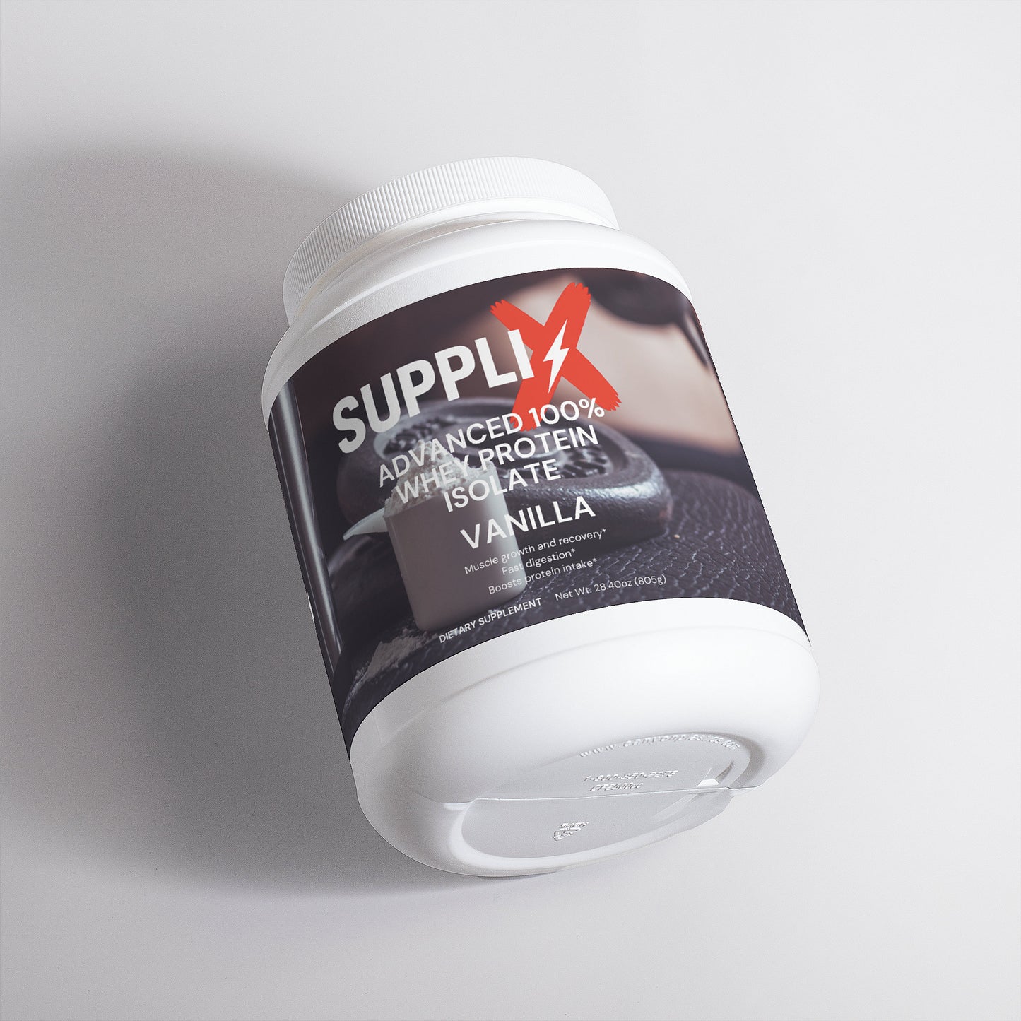 SUPPLI-X Advanced 100% Whey Protein Isolate (Vanilla) - Suppli-X Fuel Your Edge