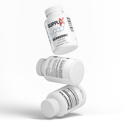 SUPPL-X Berberine Kapseln – 60 Kapseln - Suppli-X Fuel Your Edge