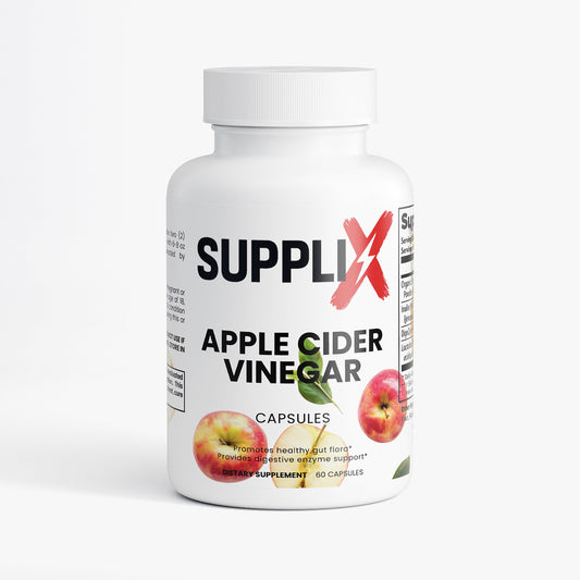 SUPPLI-X Apple Cider Vinegar Capsules - Suppli-X Fuel Your Edge