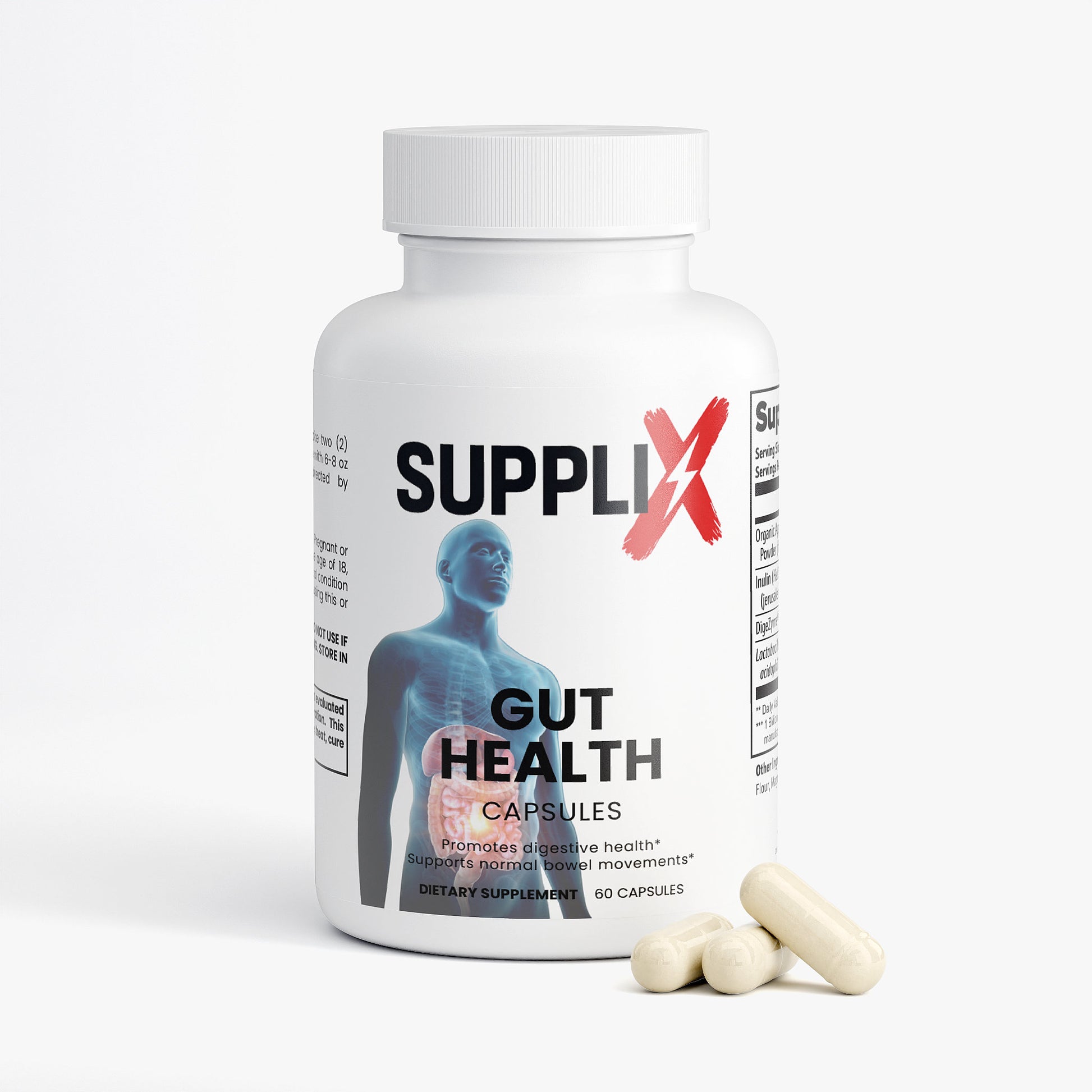 SUPPLI-X Gut Health - Suppli-X Fuel Your Edge