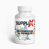 SUPPLI-X Magnesium Glycinate | 275mg Magnesium per Serving | 90 Capsules