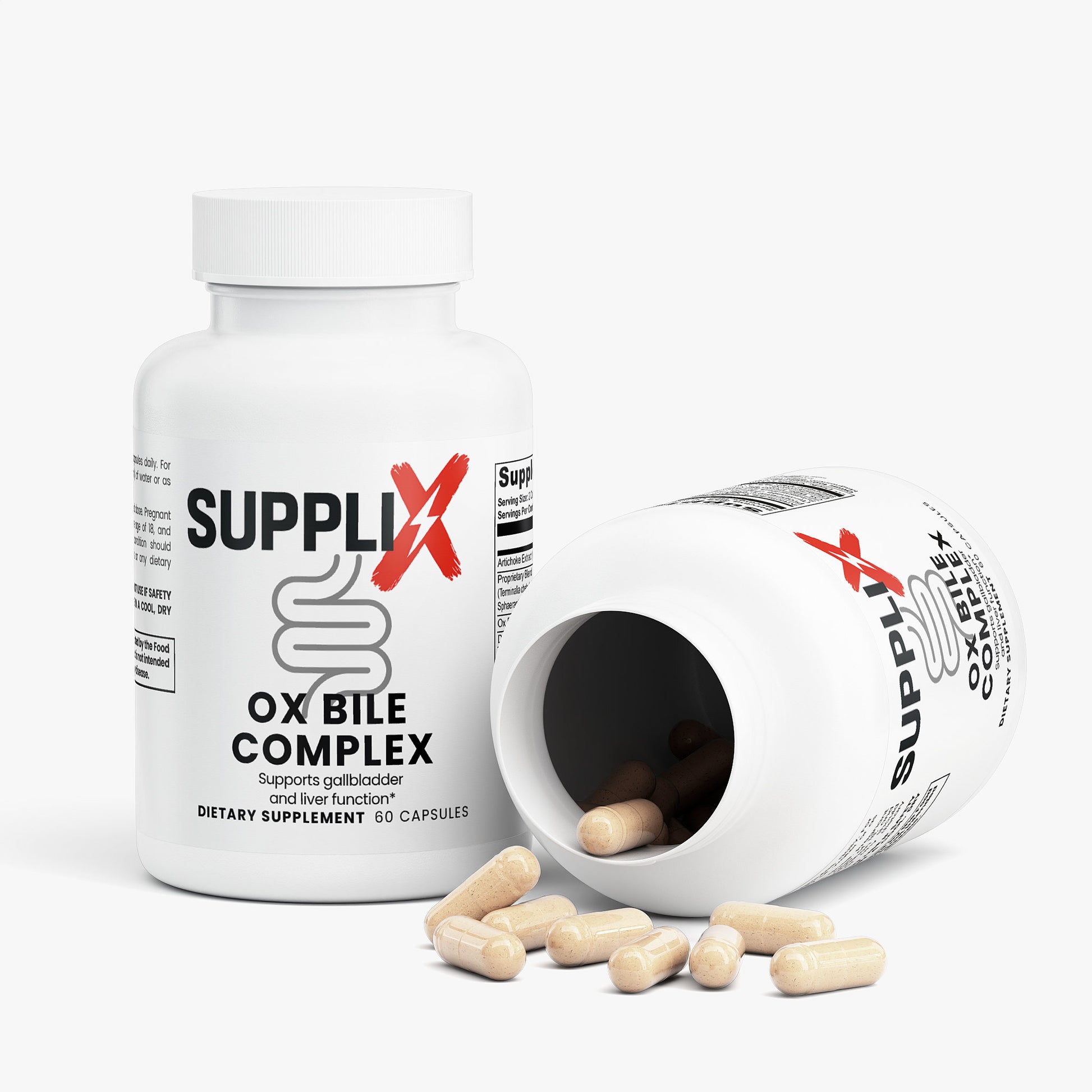 SUPPLI-X Ox Bile Complex – digestive enzyme for fat breakdown and liver support