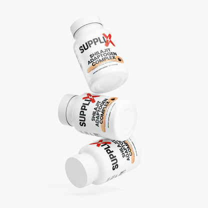 SUPPLI-X Shilajit Adaptogen Complex – energy and vitality supplement with fulvic acid