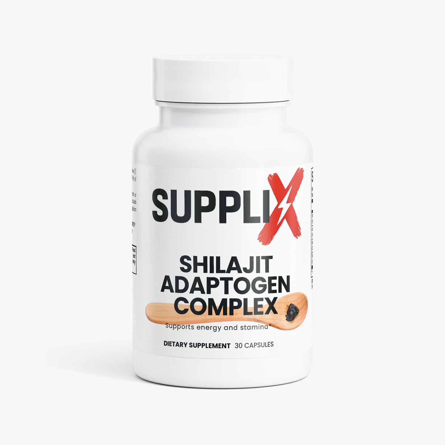 SUPPLI-X Shilajit Adaptogen Complex – energy and vitality supplement with fulvic acid