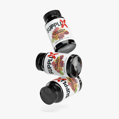 SUPPLI-X Reishi Relax Gummies – Reishi mushroom extract for stress relief and calm focus