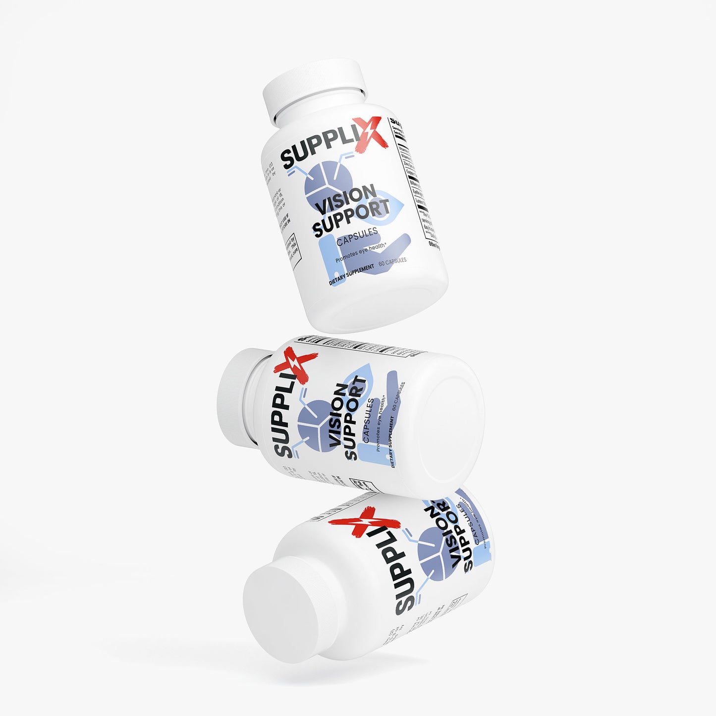 SUPPLI-X Vision Support - Eye Health Supplement | Lutein, Bilberry & Zinc