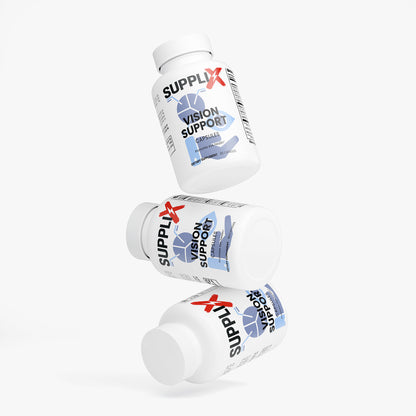 SUPPLI-X Vision Support - Eye Health Supplement | Lutein, Bilberry & Zinc