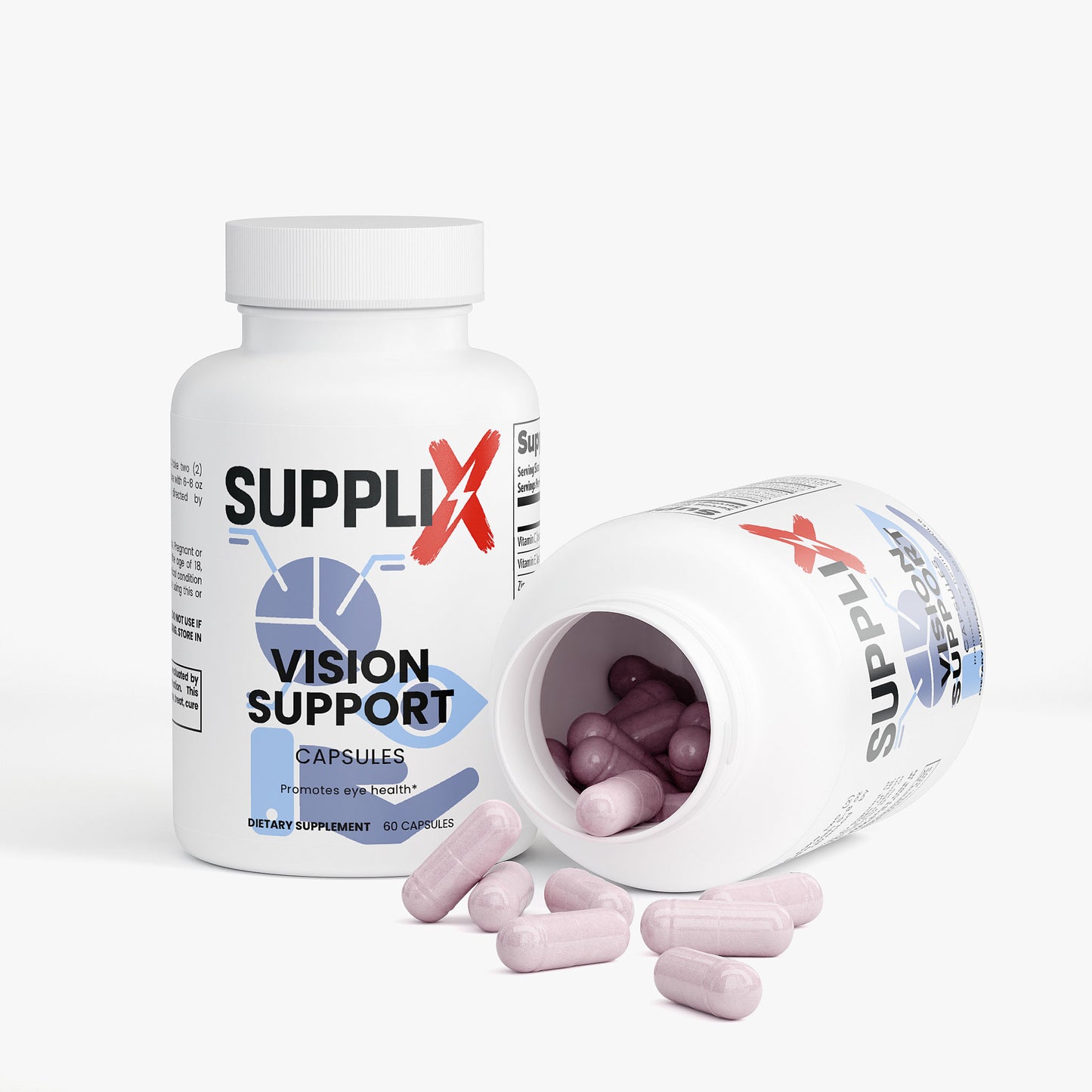 SUPPLI-X Vision Support - Eye Health Supplement | Lutein, Bilberry & Zinc