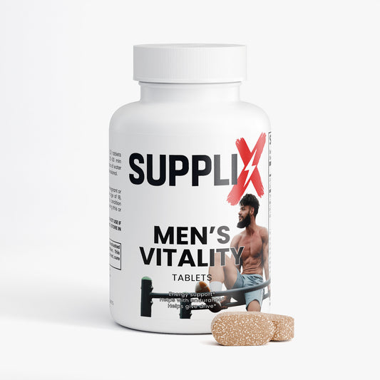 SUPPLI-X Men's Vitality Capsules - Daily Wellness Support for Men