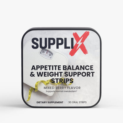SUPPLI-X Appetite Balance Weight Support Strips front tin