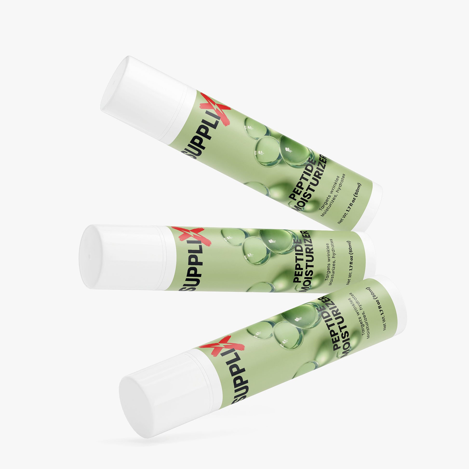 SUPPLI-X Peptide Moisturizer daily face cream jar