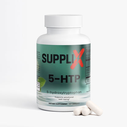 SUPPLI-X 5-HTP | Griffonia Simplicifolia Extract | Serotonin & Mood Support | 60 Capsules