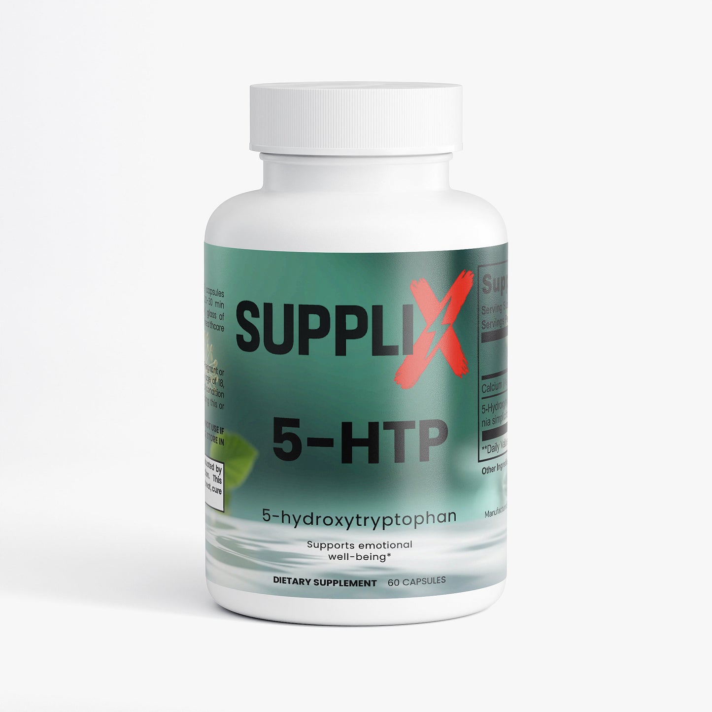 SUPPLI-X 5-HTP | Griffonia Simplicifolia Extract | Serotonin & Mood Support | 60 Capsules