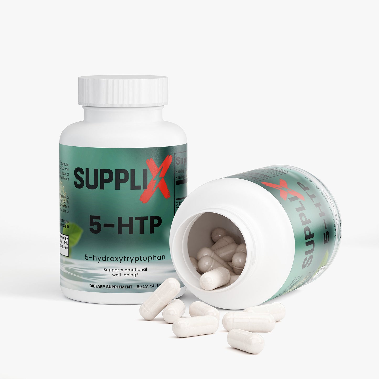 SUPPLI-X 5-HTP | Griffonia Simplicifolia Extract | Serotonin & Mood Support | 60 Capsules