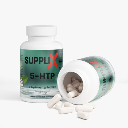 SUPPLI-X 5-HTP | Griffonia Simplicifolia Extract | Serotonin & Mood Support | 60 Capsules